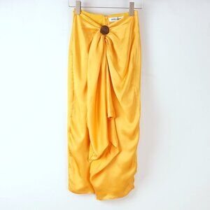 Andrea Iyamah Behati Skirt Marigold Yellow - Size XS - NWT